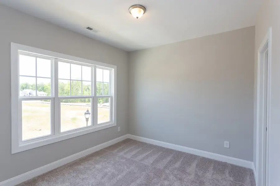 Representative unfurnished interior of a home built from the Statesville by Caruso Homes in Sauls Landing, Zebulon (Image 110). Representative unfurnished interior of a home built from the Statesville by Caruso Homes in Sauls Landing, Zebulon (Image 110).