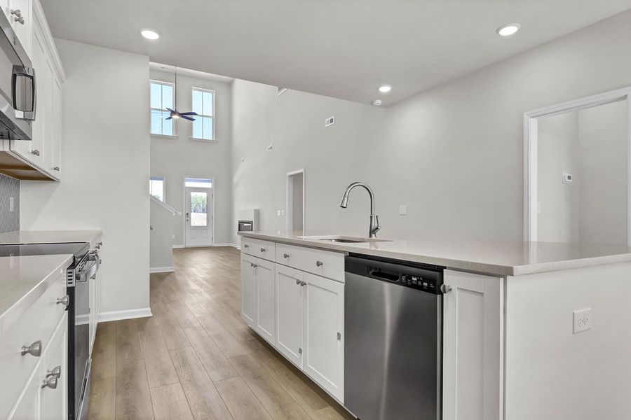Furnished interior view inside a new home in Grand Park, Leland (Image 8).