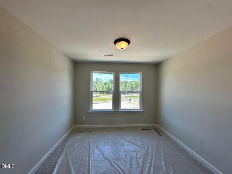 In-progress construction of a new home in Forestville Yard Townhomes, Knightdale, NC (Image 15).