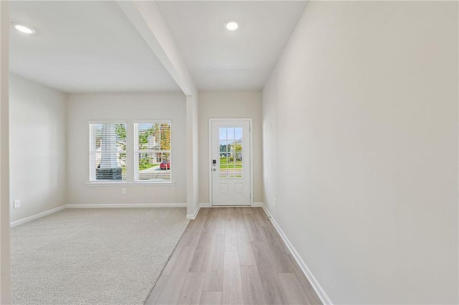 Spacious, unfurnished interior of a new home in Preserve at Mountain Creek, Pendergrass (Image 39).