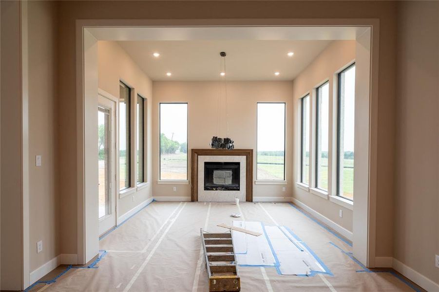 In-progress construction of a new home in , Gunter, TX (Image 15). In-progress construction of a new home in , Gunter, TX (Image 15).
