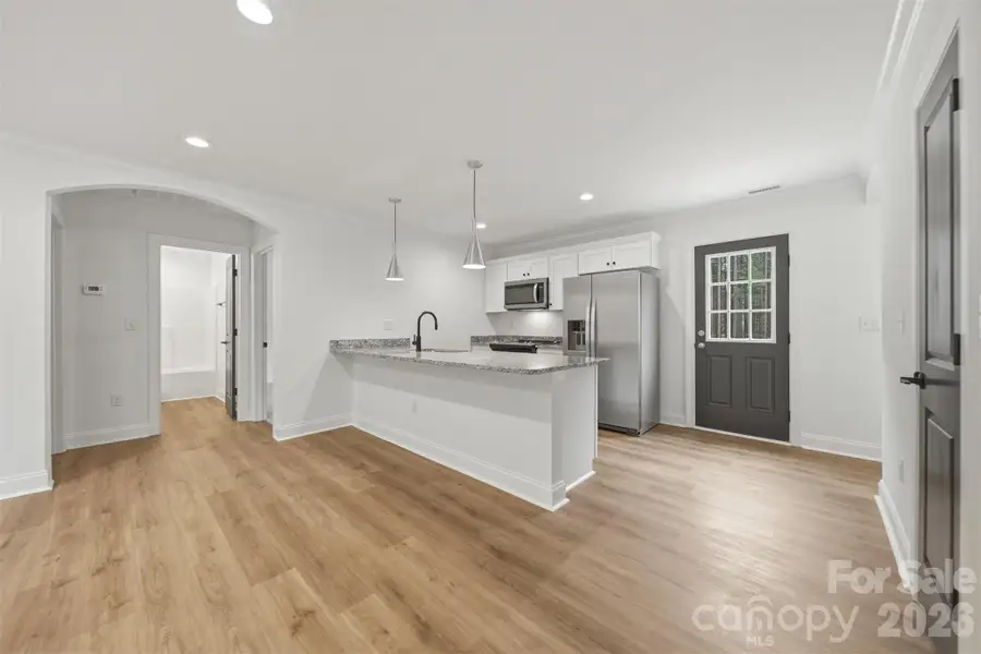 Furnished interior view inside a new home in , Hickory (Image 3).