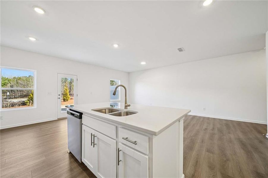 Furnished interior view inside a new home in Leydenview, Mableton (Image 9).