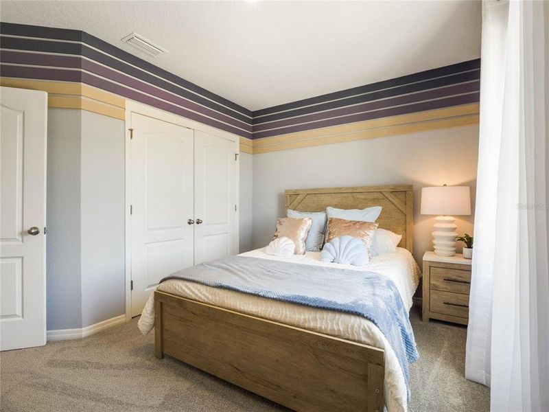 Furnished interior view inside a new home in Rivers Edge, Edgewater (Image 32).