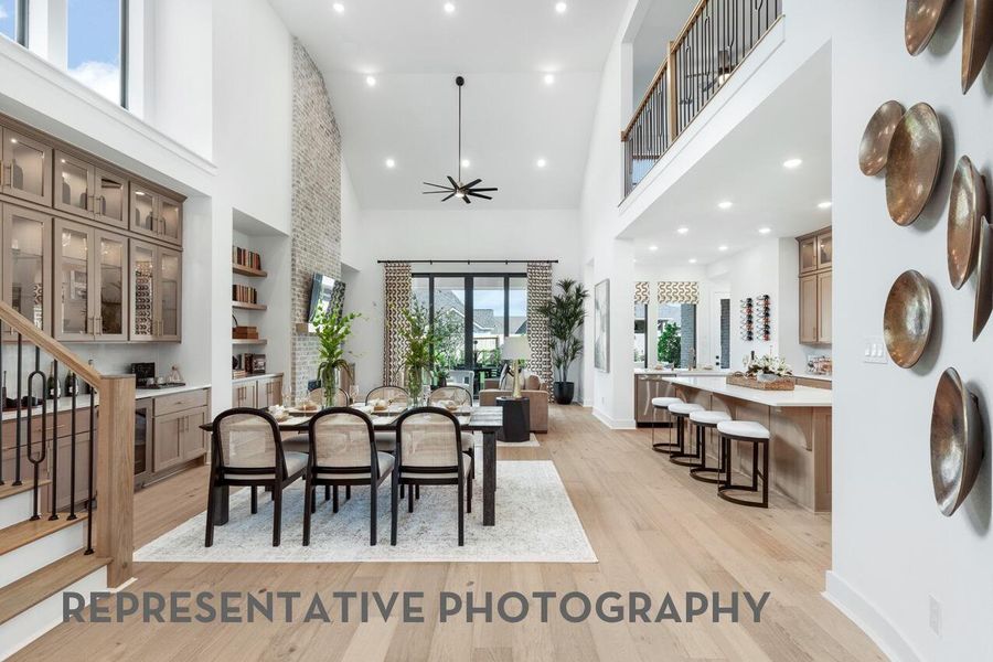 Furnished interior view inside a new home in The George, Richmond (Image 15).