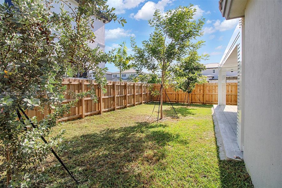 Exterior details and patio area of a home in , Homestead (Image 28). Exterior details and patio area of a home in , Homestead (Image 28).