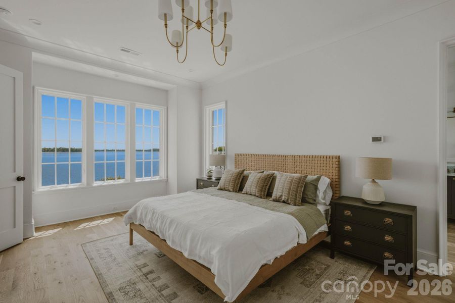 Furnished interior view inside a new home in , Denver (Image 36).