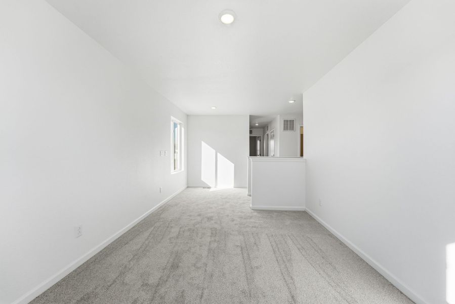 Spacious, unfurnished interior of a new home in Trailstone, Arvada (Image 18). Spacious, unfurnished interior of a new home in Trailstone, Arvada (Image 18).