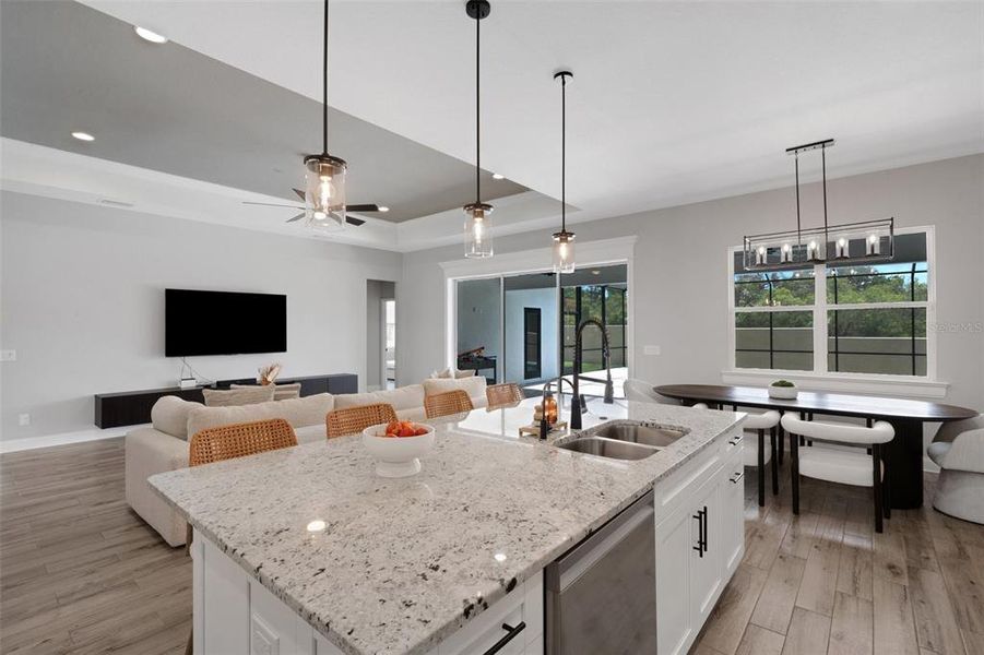 Furnished interior view inside a new home in , Lakeland (Image 5).