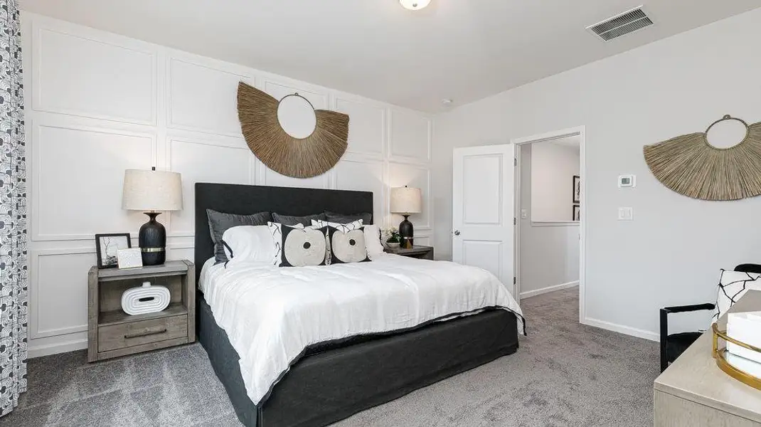 Furnished interior view inside a new home in Madison at Buice Lake, Acworth (Image 3).