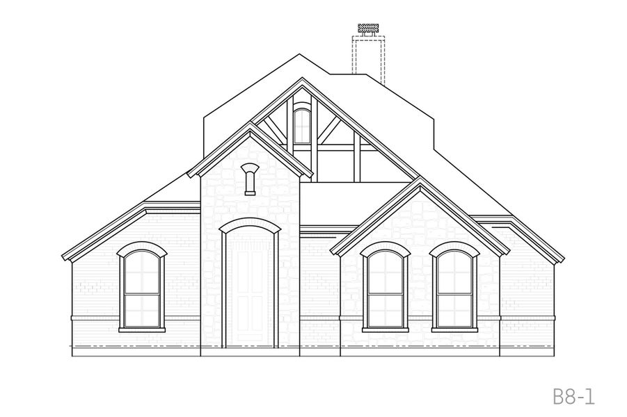 Representative rendering of the exterior for the Marshall by John Houston Homes (Image 2). Representative rendering of the exterior for the Marshall by John Houston Homes (Image 2).