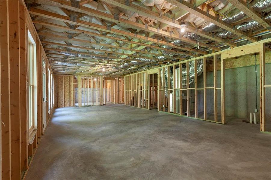 In-progress construction of a new home in , Marietta, GA (Image 28). In-progress construction of a new home in , Marietta, GA (Image 28).