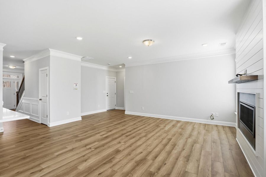 Spacious, unfurnished interior of a new home in Grier Meadows, Charlotte (Image 44).