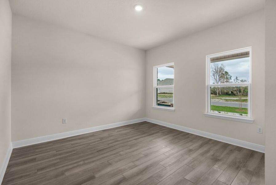 Representative unfurnished interior of a home built from the Osprey by Holiday Builders in Yellow River Ranch, Milton (Image 20). Representative unfurnished interior of a home built from the Osprey by Holiday Builders in Yellow River Ranch, Milton (Image 20).