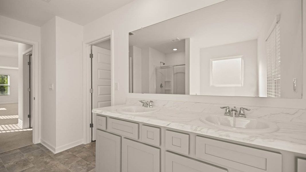 Furnished interior view inside a new home in Estates at Deer Hollow, Grovetown (Image 9).
