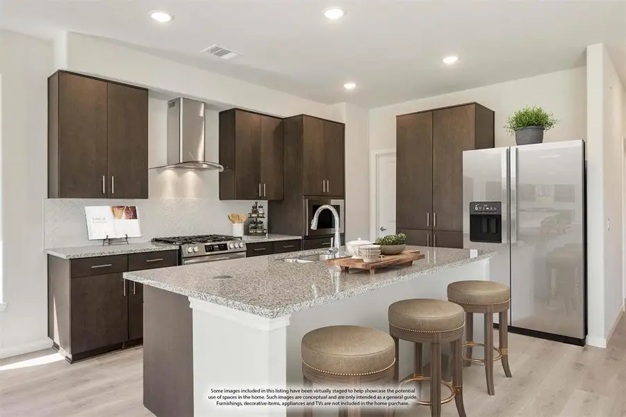 Furnished interior view inside a new home in Rolling Meadows, Lancaster (Image 7).
