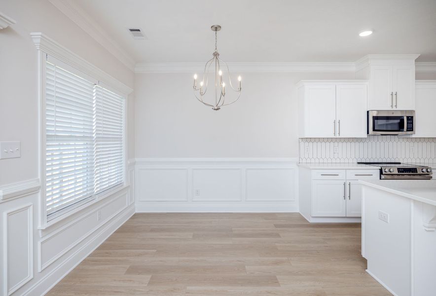 Furnished interior view inside a new home in The Sanctuary, Aiken (Image 7). Furnished interior view inside a new home in The Sanctuary, Aiken (Image 7).