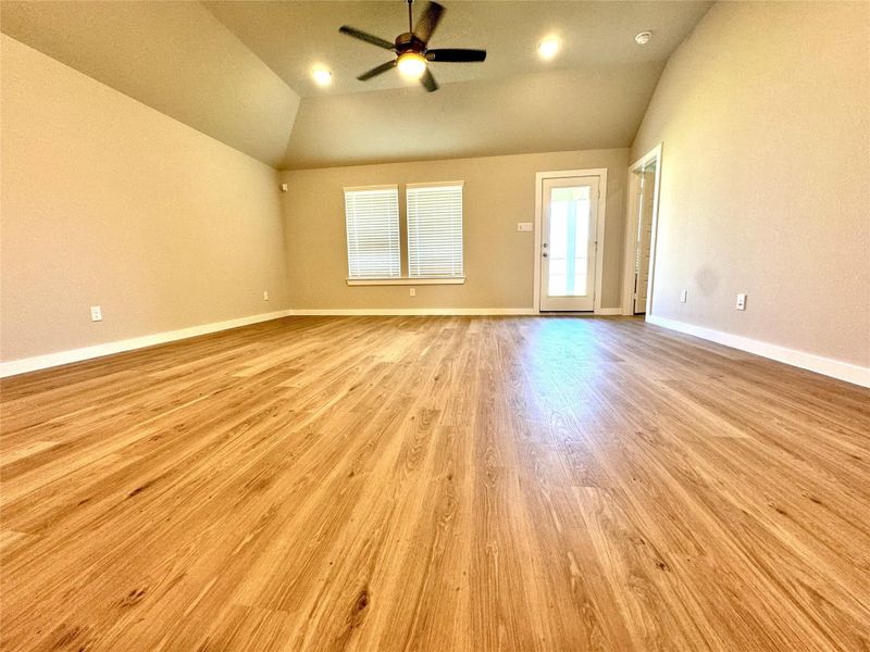 Spacious, unfurnished interior of a new home in , Cypress (Image 22).