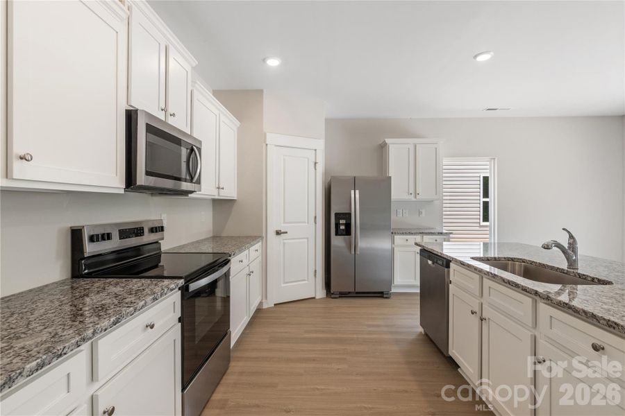 Furnished interior view inside a new home in , Winston-Salem (Image 10).