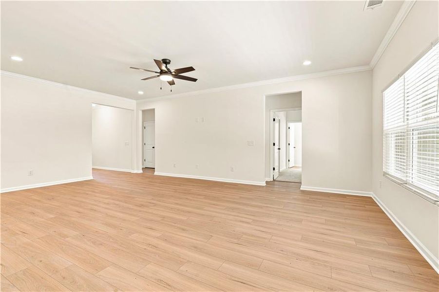 Spacious, unfurnished interior of a new home in , Rydal (Image 23).