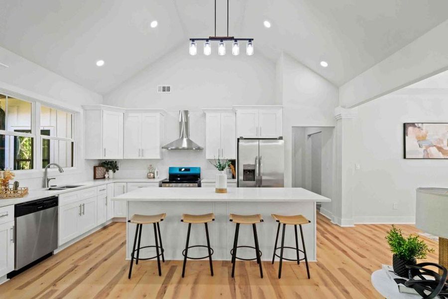 Furnished interior view inside a new home in , Jackson (Image 8).
