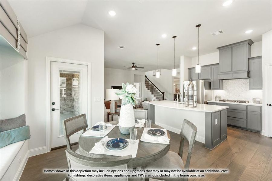 Furnished interior view inside a new home in Somerset, Mansfield (Image 17).
