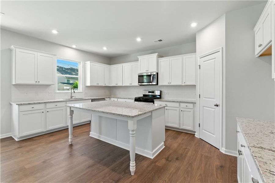 Furnished interior view inside a new home in , Adairsville (Image 13).