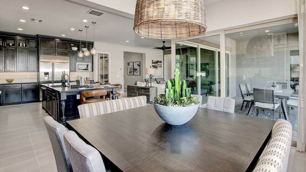 Representative furnished interior of a home built from the Shire by Taylor Morrison in Victory at Verrado Venture II Collection 55+, Buckeye (Image 9).