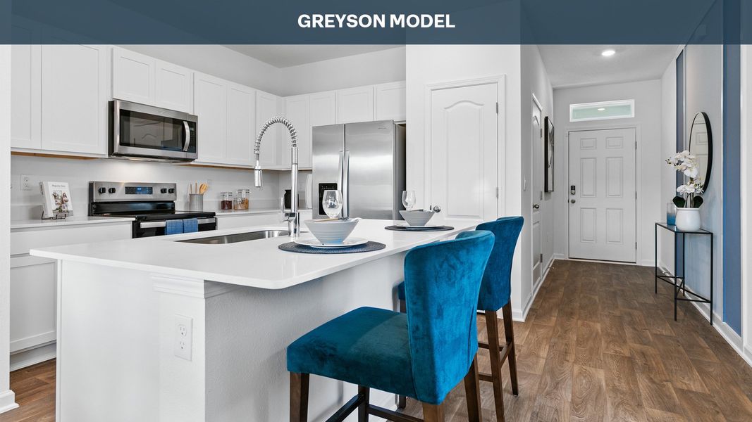 Representative furnished interior of a home built from the Greyson by D.R. Horton in Irongate Villas, Jacksonville (Image 6). Representative furnished interior of a home built from the Greyson by D.R. Horton in Irongate Villas, Jacksonville (Image 6).