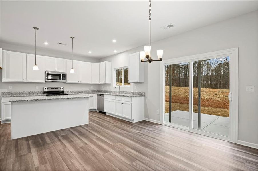 Furnished interior view inside a new home in Sage Woods, Dallas (Image 11).