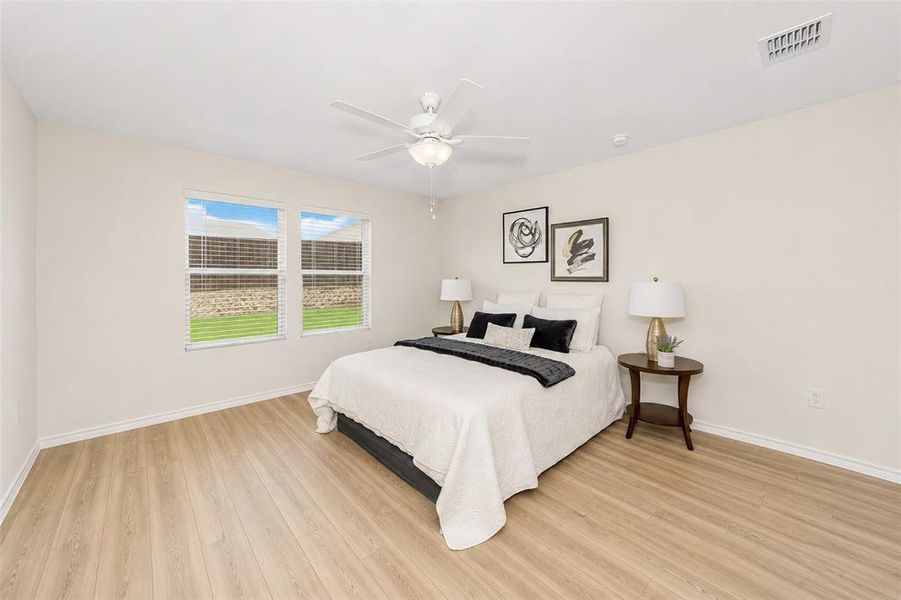 Furnished interior view inside a new home in , Denton (Image 14). Furnished interior view inside a new home in , Denton (Image 14).