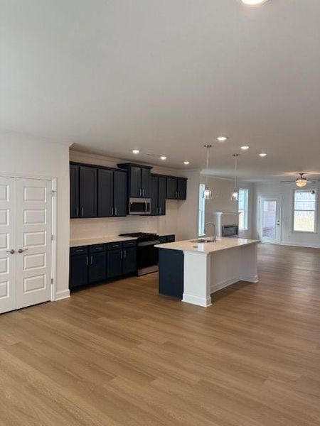 Furnished interior view inside a new home in Cooper's Walk, Loganville (Image 5).