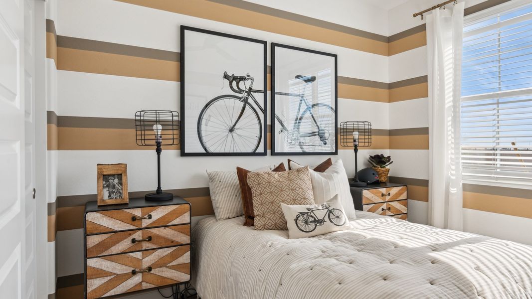 Furnished interior view inside a new home in Desert Moon Estates, Buckeye (Image 26). Furnished interior view inside a new home in Desert Moon Estates, Buckeye (Image 26).