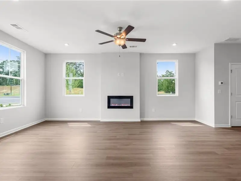 Spacious, unfurnished interior of a new home in Stegall Village, Cartersville (Image 12). Spacious, unfurnished interior of a new home in Stegall Village, Cartersville (Image 12).
