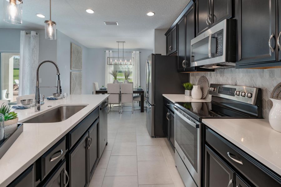 Kitchen - Wellington at Brack Ranch in St. Cloud, FL by Landsea Homes