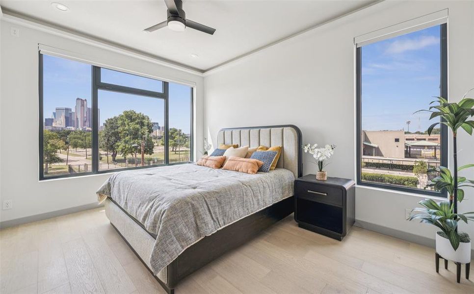 Furnished interior view inside a new home in , Dallas (Image 16).