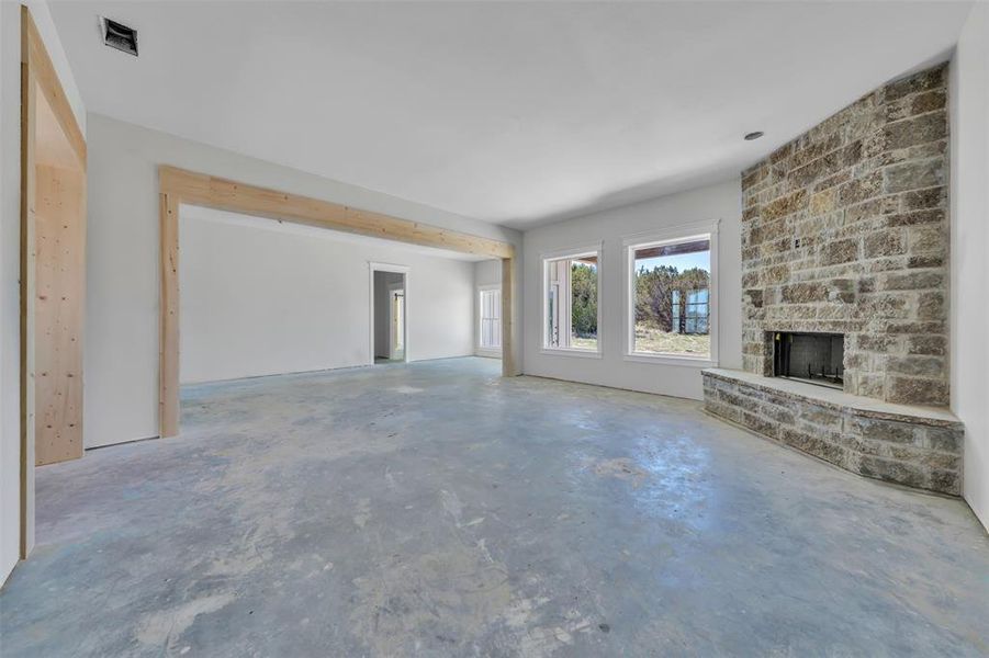 In-progress construction of a new home in , Bluff Dale, TX (Image 17).