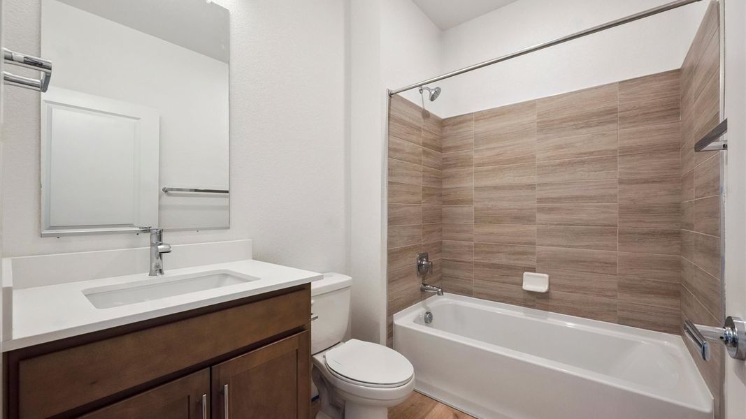 Furnished interior view inside a new home in Hansen Farm, Fort Collins (Image 9).