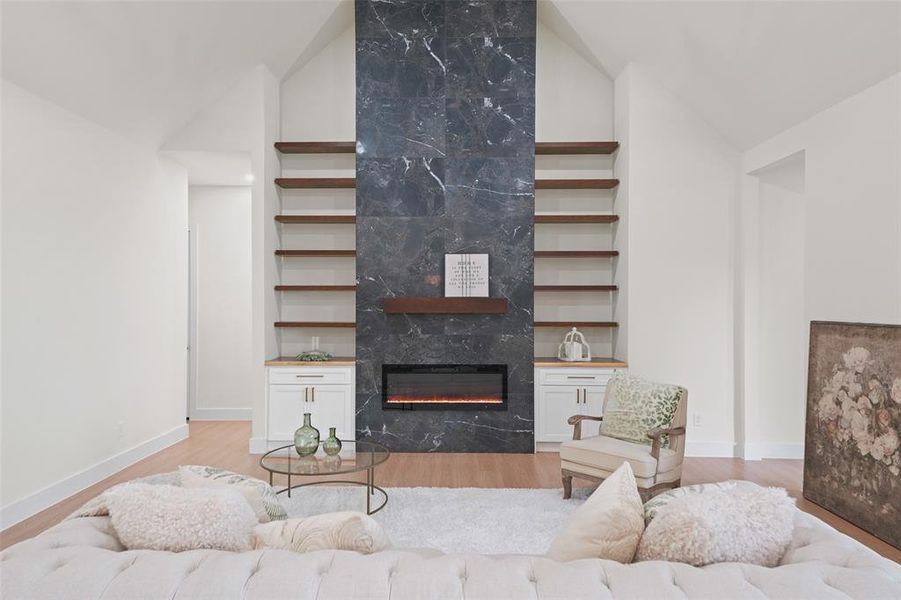 Furnished interior view inside a new home in , Forney (Image 13).