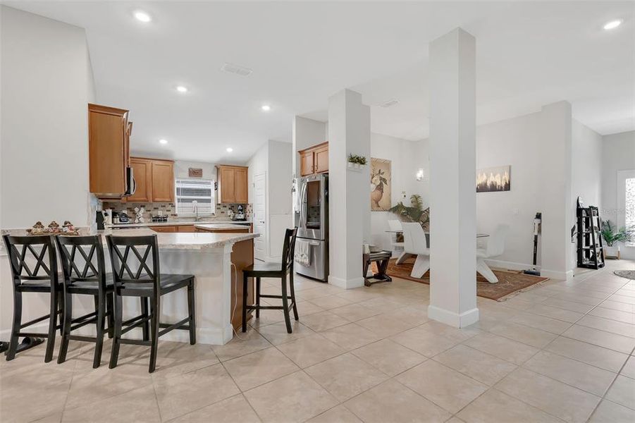 Furnished interior view inside a new home in Citrus Landing, Davenport (Image 6).