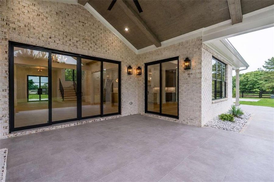 Exterior details and patio area of a home in , Monroe (Image 31). Exterior details and patio area of a home in , Monroe (Image 31).