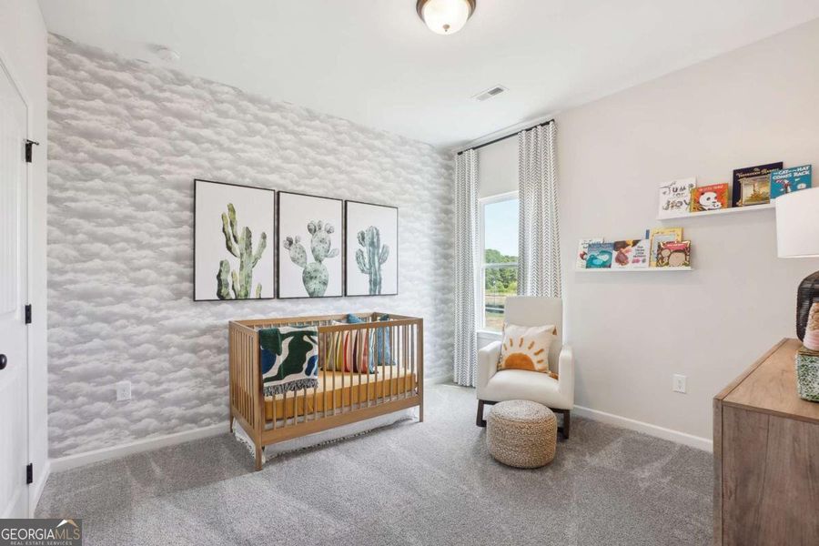 Furnished interior view inside a new home in Trellis Park, Hampton (Image 15).
