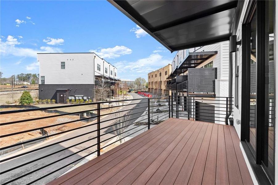 Exterior details and patio area of a home in , Alpharetta (Image 30).