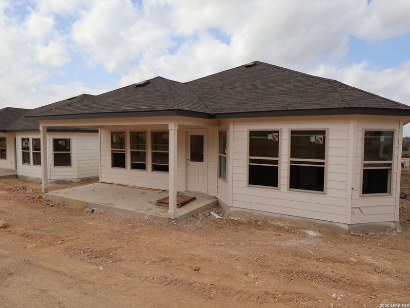 In-progress construction of a new home in Mesquite Ridge, San Antonio, TX (Image 23). In-progress construction of a new home in Mesquite Ridge, San Antonio, TX (Image 23).