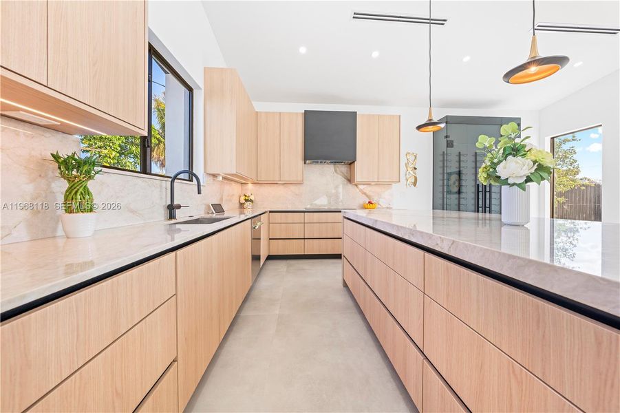 Furnished interior view inside a new home in , Miami (Image 15). Furnished interior view inside a new home in , Miami (Image 15).