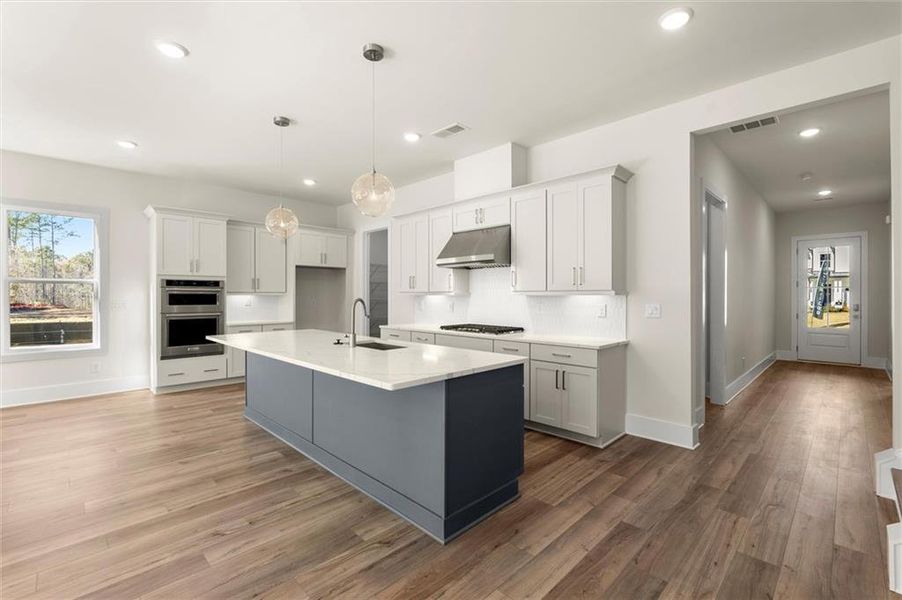 Furnished interior view inside a new home in Hillgrove Preserve, Powder Springs (Image 11).