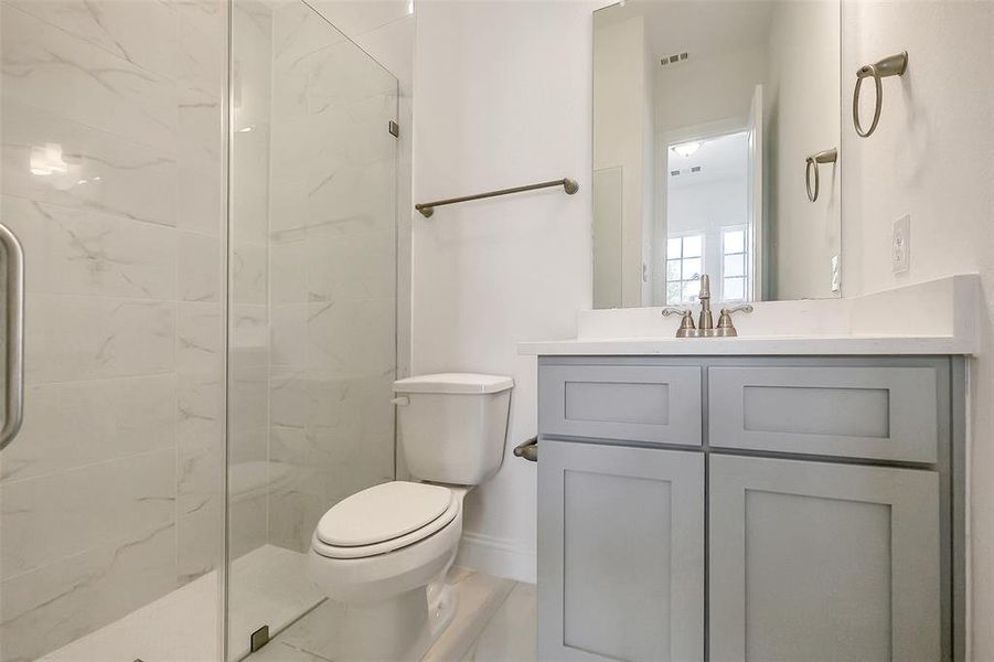 Furnished interior view inside a new home in Sienna 65', Missouri City (Image 5). Furnished interior view inside a new home in Sienna 65', Missouri City (Image 5).