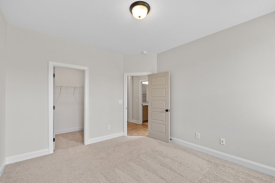 Representative unfurnished interior of a home built from the The Bradley by RobuckHomes in Baylee Ridge, Selma (Image 174). Representative unfurnished interior of a home built from the The Bradley by RobuckHomes in Baylee Ridge, Selma (Image 174).