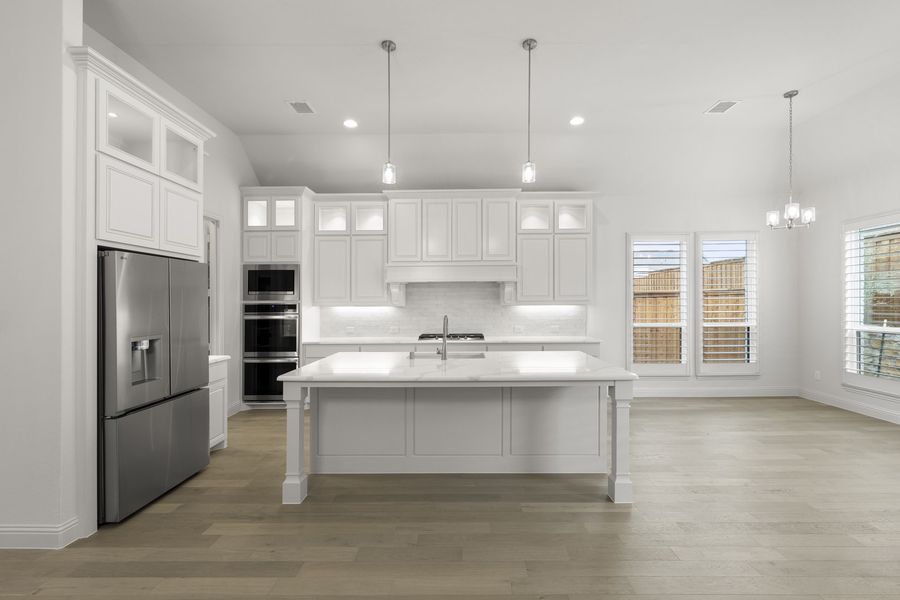 Furnished interior view inside a new home in Nelson Lake Estates, Rockwall (Image 6).