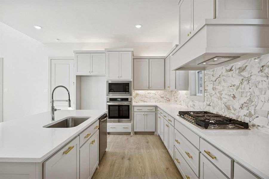 You'll find ample storage and prep space in this dream kitchen! You'll find ample storage and prep space in this dream kitchen!